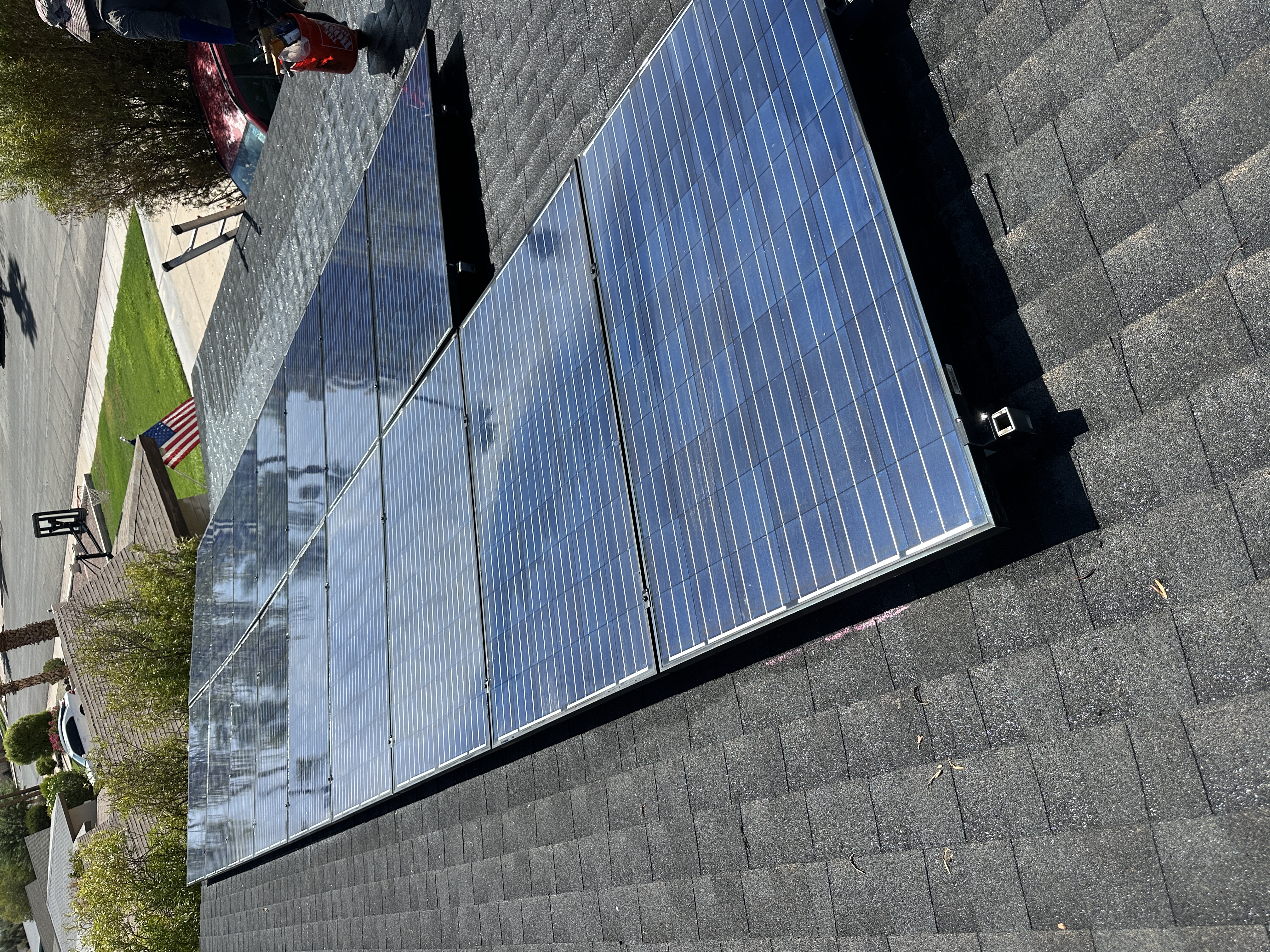 Phoenix One Solar Solutions removal and reinstallation project in Arizona